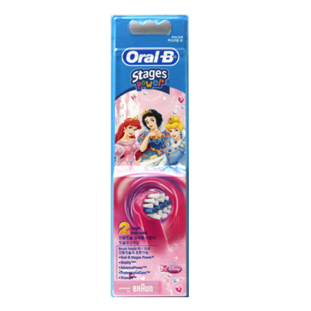 Oral B Stages Power Brush Heads Disney Princess Replacement